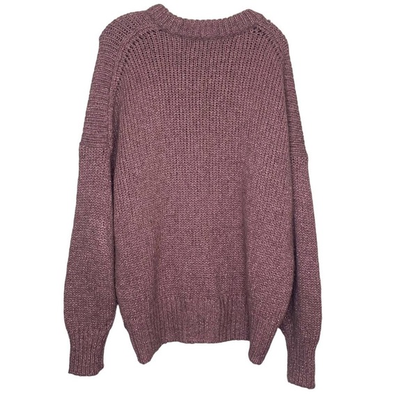 ALLSAINTS Gemini Jumper Italian Yarn Chunky Sweater SZ L Oversized - Picture 3 of 6